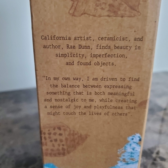 Rae Dunn "Float" Indigo Polka Dot Inflatable Mini Pool - Picture 5 of 5